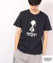 PEANUTS スヌーピー/チャーリーブラウン/ウッドストック コッチミテ!半袖Tシャツ