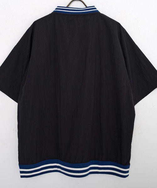 SILVER BULLET(シルバーバレット)の「『SILVER BULLET SELECT AP/シルバーバレットセレクト』ラインリブ布帛カレッジTシャツ(Tシャツ/カットソー・メンズ・マスタード/ブラック/グリーン/ネイビー・L/M)」の21枚目の写真