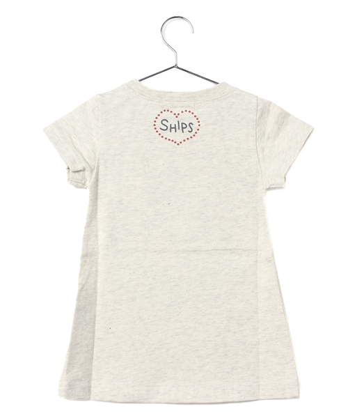 SHIPS(シップス)の「SNOOPY☆SHIPS:プリント チュニック ショートスリーブ①(Tシャツ/カットソー・キッズ・ナチュラル/グレー・80/90)」の17枚目の写真