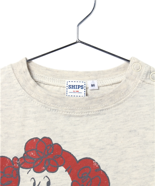 SHIPS(シップス)の「SNOOPY☆SHIPS:プリント チュニック ショートスリーブ①(Tシャツ/カットソー・キッズ・ナチュラル/グレー・80/90)」の16枚目の写真