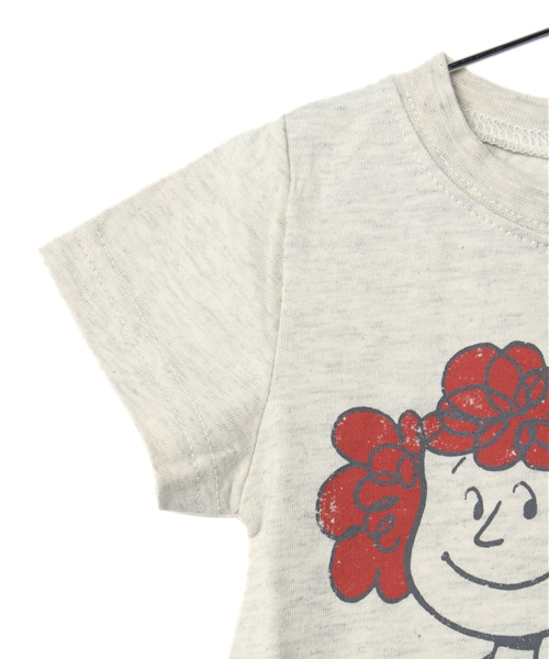 SHIPS(シップス)の「SNOOPY☆SHIPS:プリント チュニック ショートスリーブ①(Tシャツ/カットソー・キッズ・ナチュラル/グレー・80/90)」の8枚目の写真