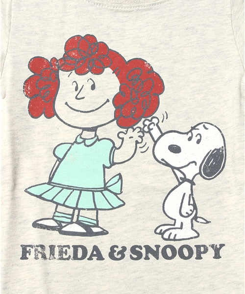 SHIPS(シップス)の「SNOOPY☆SHIPS:プリント チュニック ショートスリーブ①(Tシャツ/カットソー・キッズ・ナチュラル/グレー・80/90)」の20枚目の写真