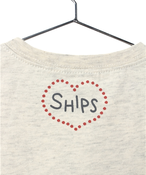 SHIPS(シップス)の「SNOOPY☆SHIPS:プリント チュニック ショートスリーブ①(Tシャツ/カットソー・キッズ・ナチュラル/グレー・80/90)」の18枚目の写真