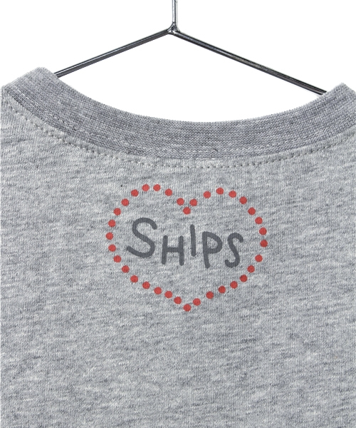 SHIPS(シップス)の「SNOOPY☆SHIPS:プリント チュニック ショートスリーブ①(Tシャツ/カットソー・キッズ・ナチュラル/グレー・80/90)」の14枚目の写真