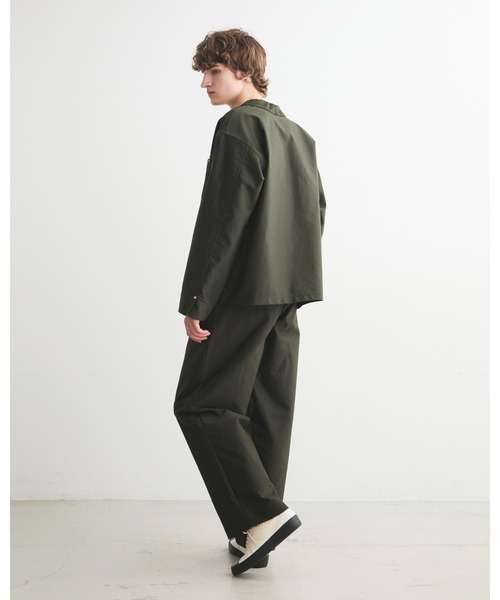 Traditional Weatherwear（トラディショナルウェザーウェア）の「UNIONCOVER301（ブルゾン・メンズ・ダークグリーン/ブラック・38/36）」の5枚目の写真