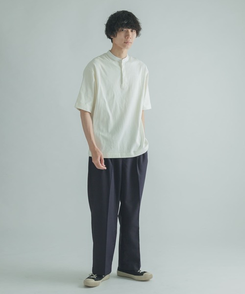 FORK&SPOON(フォークアンドスプーン)の「FORK&SPOON ペグトップトラウザー(その他パンツ・メンズ・ネイビー/ブラウン・4/5)」の22枚目の写真
