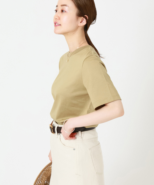 IENA（イエナ）の「オーガニックコットンパックTシャツ（Tシャツ/カットソー・レディース・B/A・FREE）」の18枚目の写真