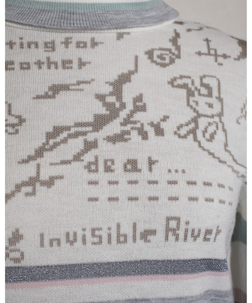 rurumu:（ルルムウ）の「rurumu:/ルルムウ/holyghst high neck knit tops(women's)/ハイネックニットトップス（ニット/セーター・レディース・ブラック/ブルー/アイボリー/サーモンピンク・MEDIUM）」の8枚目の写真