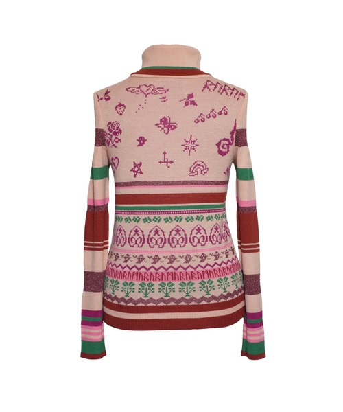 rurumu:（ルルムウ）の「rurumu:/ルルムウ/holyghst high neck knit tops(women's)/ハイネックニットトップス（ニット/セーター・レディース・ブラック/ブルー/アイボリー/サーモンピンク・MEDIUM）」の16枚目の写真