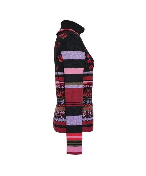 rurumu:（ルルムウ）の「rurumu:/ルルムウ/holyghst high neck knit tops(women's)/ハイネックニットトップス（ニット/セーター・レディース・ブラック/ブルー/アイボリー/サーモンピンク・MEDIUM）」の10枚目の写真