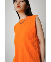 AZUL by moussy | SLEEVELESS HIGH NECK CUT TOPS/スリーブレスハイネックカットトップス(タンクトップ)