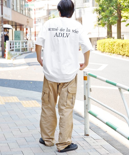 acme de la vie(アクメドラビ)の「Acme de la vie/アクメドラビ BABY FACE TELEPHONE BABY SHORT SLEEVE T-SHIRT R WHITE プリントTシャツ(Tシャツ/カットソー・メンズ・ホワイト・1/2)」の21枚目の写真