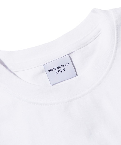 acme de la vie(アクメドラビ)の「Acme de la vie/アクメドラビ BABY FACE TELEPHONE BABY SHORT SLEEVE T-SHIRT R WHITE プリントTシャツ(Tシャツ/カットソー・メンズ・ホワイト・1/2)」の5枚目の写真