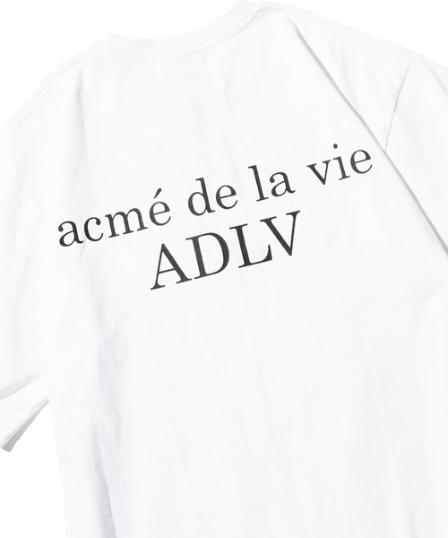 acme de la vie(アクメドラビ)の「Acme de la vie/アクメドラビ BABY FACE TELEPHONE BABY SHORT SLEEVE T-SHIRT R WHITE プリントTシャツ(Tシャツ/カットソー・メンズ・ホワイト・1/2)」の10枚目の写真