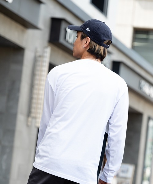 Blue Standard (ブルースタンダード)の「【BLUE STANDARD/ブルースタンダード】ZEROSTAIN ゼロステイン 汗染みの目立ちにくいTシャツ UVカット 撥水性 汚れが付きにくい カラーステッチ 切り替えデザインロンT(Tシャツ/カットソー・メンズ・ホワイト系その他/ブルー系その他/ブラック系その他/ダークブルー/ブラック/チャコールグレー/その他/オリーブ/ホワイト・LARGE/MEDIUM/X-LARGE)」の13枚目の写真