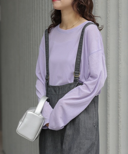 CIAOPANIC TYPY(チャオパニックティピー)の「【TYPYDENIM】サス付きワイドパンツ(デニムパンツ・レディース・ブラック/ネイビー・SMALL/MEDIUM/LARGE)」の10枚目の写真