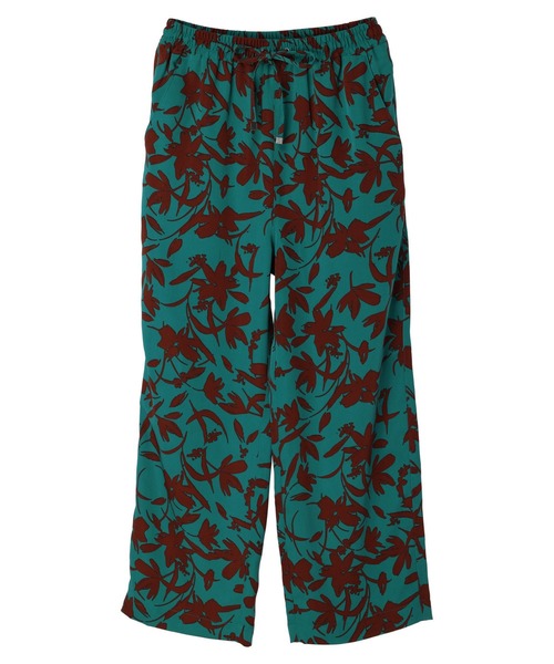 新品　エイチホリック　サテンパンツ セール】Flower柄サテンパンツ（その他パンツ）｜AMERICAN HOLIC