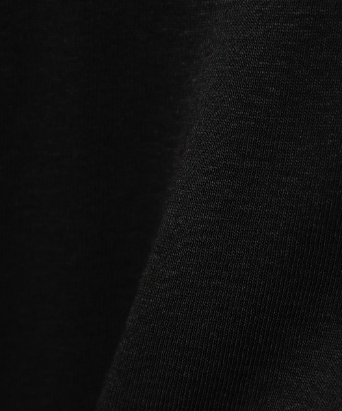 Honeys(ハニーズ)の「オーガニックハイネックTシャツ(Tシャツ/カットソー・レディース・ブラック/パープル/グリーン/アイボリー/レッド系その他/スミクロ・LL/S/M/L)」の16枚目の写真