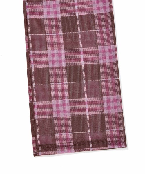 bonjour records（ボンジュールレコーズ）の「【WHYNOTUS/ワイノットアス】mesh skirtpants メッシュスカートパンツ（その他パンツ・レディース・ブルー/ブラウン・M/S）」の5枚目の写真