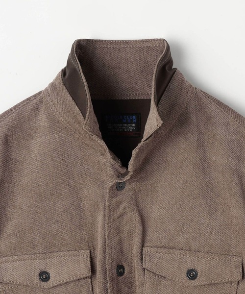 NICOLE CLUB FOR MEN（ニコルクラブフォーメン）の「ガムストレッチカルゼコールＣＰＯシャツ（シャツ/ブラウス・メンズ・ホワイト系/ライトベージュ/モカ・MEDIUM/LARGE/X-LARGE）」の18枚目の写真