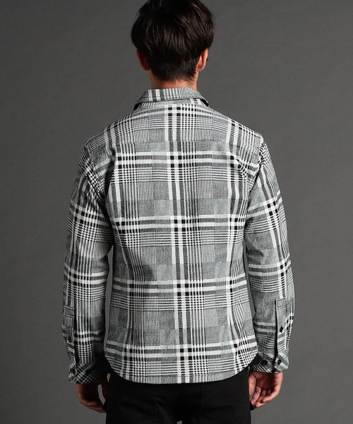 NICOLE CLUB FOR MEN（ニコルクラブフォーメン）の「ガムストレッチカルゼコールＣＰＯシャツ（シャツ/ブラウス・メンズ・ホワイト系/ライトベージュ/モカ・MEDIUM/LARGE/X-LARGE）」の4枚目の写真