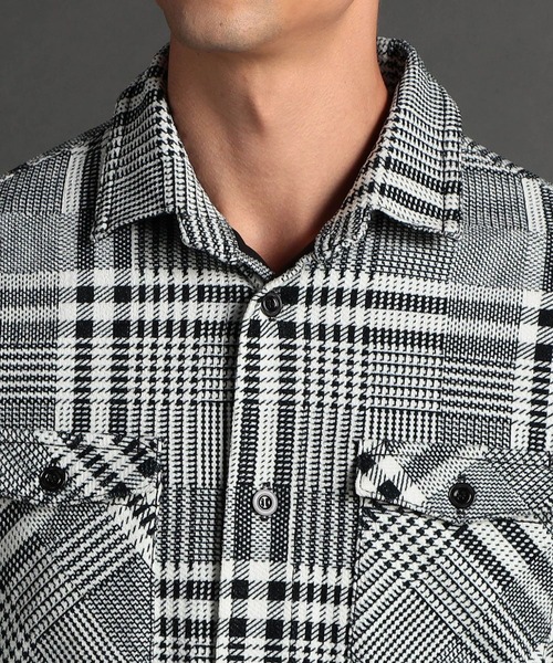 NICOLE CLUB FOR MEN（ニコルクラブフォーメン）の「ガムストレッチカルゼコールＣＰＯシャツ（シャツ/ブラウス・メンズ・ホワイト系/ライトベージュ/モカ・MEDIUM/LARGE/X-LARGE）」の6枚目の写真