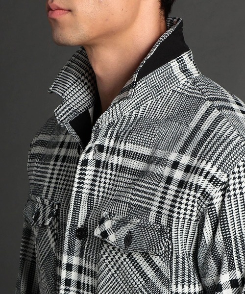 NICOLE CLUB FOR MEN（ニコルクラブフォーメン）の「ガムストレッチカルゼコールＣＰＯシャツ（シャツ/ブラウス・メンズ・ホワイト系/ライトベージュ/モカ・MEDIUM/LARGE/X-LARGE）」の7枚目の写真