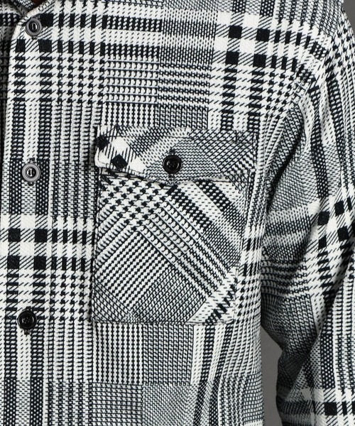 NICOLE CLUB FOR MEN（ニコルクラブフォーメン）の「ガムストレッチカルゼコールＣＰＯシャツ（シャツ/ブラウス・メンズ・ホワイト系/ライトベージュ/モカ・MEDIUM/LARGE/X-LARGE）」の8枚目の写真