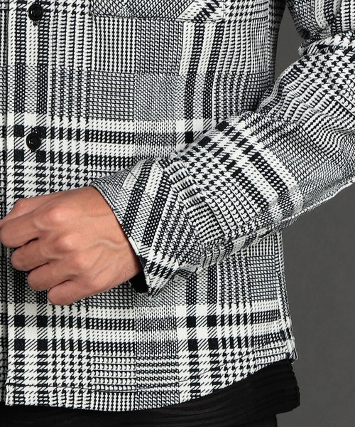 NICOLE CLUB FOR MEN（ニコルクラブフォーメン）の「ガムストレッチカルゼコールＣＰＯシャツ（シャツ/ブラウス・メンズ・ホワイト系/ライトベージュ/モカ・MEDIUM/LARGE/X-LARGE）」の9枚目の写真