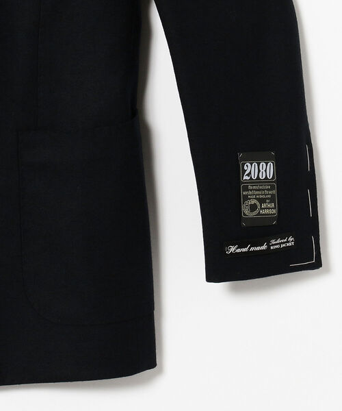 ビームスF ダブルブレストブレザー アーサーハリソン生地 サイズ46