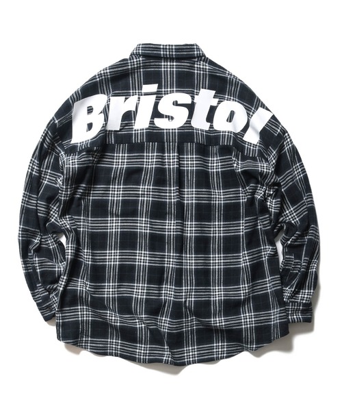 F.C.Real Bristol（エフシーレアルブリストル）の「BIG LOGO FLANNEL