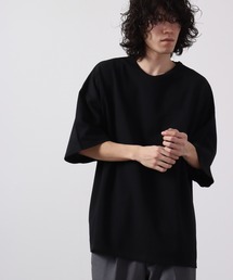 Bling Leads 半袖 梨地BIGクルーネックTee