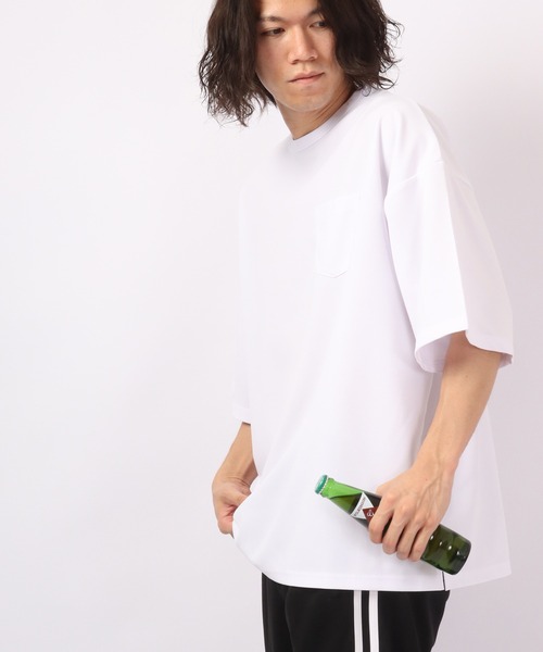 Bling Leads(ブリングリーズ)の「Bling Leads 半袖 梨地BIGクルーネックTee(Tシャツ/カットソー・メンズ・ブラウン/ブルー/ホワイト/ブラウン系その他/ブラック・L/M)」の12枚目の写真