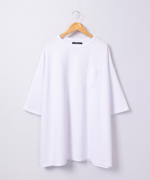 Bling Leads(ブリングリーズ)の「Bling Leads 半袖 梨地BIGクルーネックTee(Tシャツ/カットソー・メンズ・ブラウン/ブルー/ホワイト/ブラウン系その他/ブラック・L/M)」の13枚目の写真