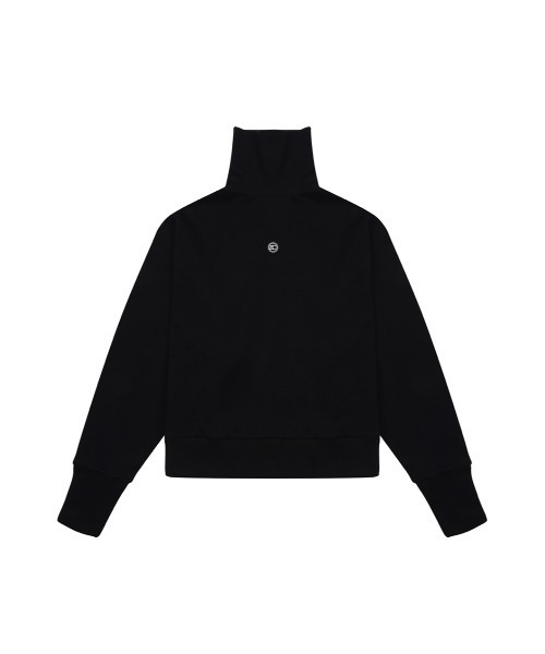 BASIC COTTON（ベーシックコットン）の「【BASIC COTTON/ベーシックコットン】WARMER POLA MTM /ハイネック ウォーマー スウェット 白 黒 タートルネック トップス 秋服 冬服（スウェット・メンズ・ブラック/ホワイト・ONE SIZE）」の21枚目の写真