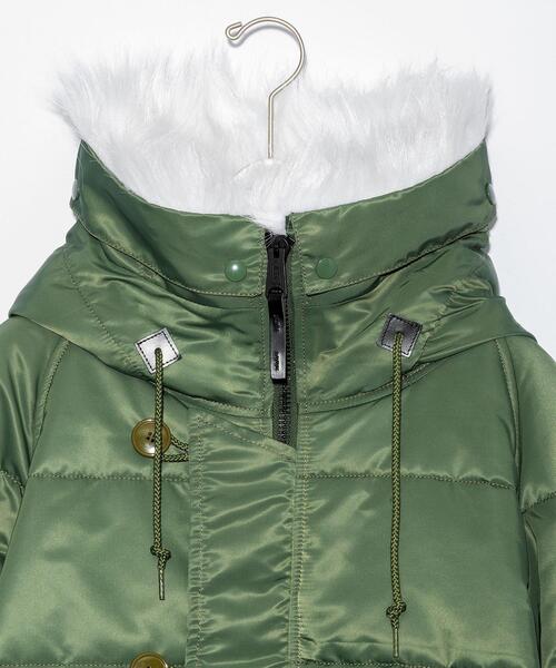 Alpha Industries(アルファインダストリーズ)の「<ALPHA × monkey time> N-2B mtMOD/モッズコート(モッズコート・メンズ・ブラック/オリーブ・M/L/XL)」の5枚目の写真