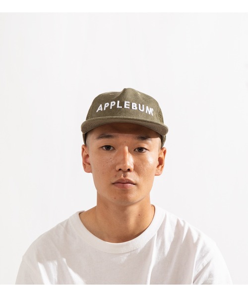 APPLEBUM（アップルバム）の「Vintage Wash Mesh Cap（キャップ・メンズ・レッド/オリーブ・FREE）」の5枚目の写真