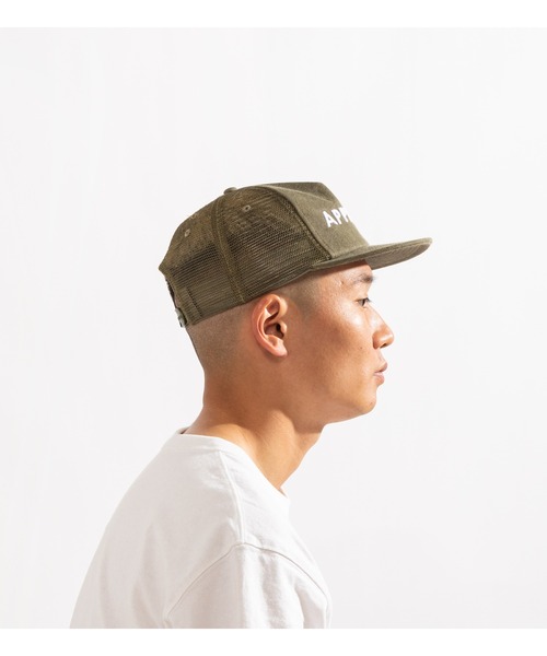 APPLEBUM（アップルバム）の「Vintage Wash Mesh Cap（キャップ・メンズ・レッド/オリーブ・FREE）」の10枚目の写真