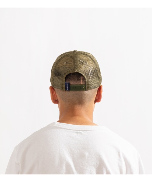 APPLEBUM（アップルバム）の「Vintage Wash Mesh Cap（キャップ・メンズ・レッド/オリーブ・FREE）」の3枚目の写真