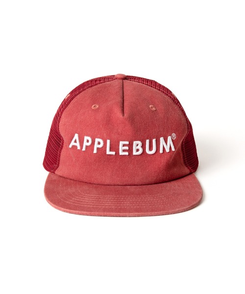 APPLEBUM（アップルバム）の「Vintage Wash Mesh Cap（キャップ・メンズ・レッド/オリーブ・FREE）」の7枚目の写真