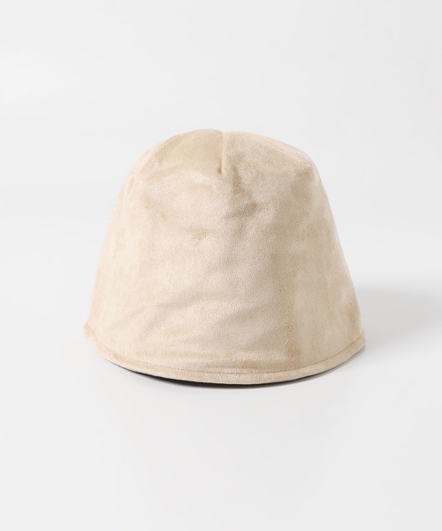 SMELLY（スメリー）の「スエードバケットハット（ハット・レディース・ベージュ/ブラック・-）」の21枚目の写真