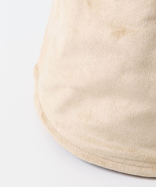 SMELLY（スメリー）の「スエードバケットハット（ハット・レディース・ベージュ/ブラック・-）」の10枚目の写真