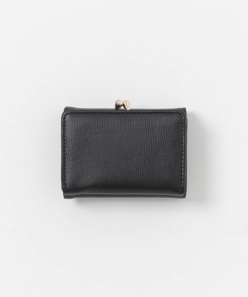 SENSE OF PLACE by URBAN RESEARCH（センスオブプレイスバイアーバンリサーチ）の「ガマグチミニウォレット（財布・レディース・ブラック/ライトベージュ・ONE）」の6枚目の写真