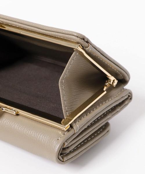 SENSE OF PLACE by URBAN RESEARCH（センスオブプレイスバイアーバンリサーチ）の「ガマグチミニウォレット（財布・レディース・ブラック/ライトベージュ・ONE）」の10枚目の写真