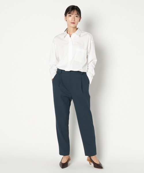 HELIOPOLE(エリオポール)の「SUPER STRETCH TAPERED PANTs(その他パンツ・レディース・ブラック/アイボリー/ネイビー・34/36/38)」の22枚目の写真