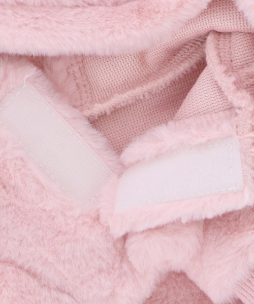 ROPE' PICNIC（ロペピクニック）の「ROPE' PICNIC/うさみみフリースフーディー（ペットウェア・レディース・ベージュ/ホワイト/ピンク・S/M/2M/2L/2XS/XS/L）」の16枚目の写真