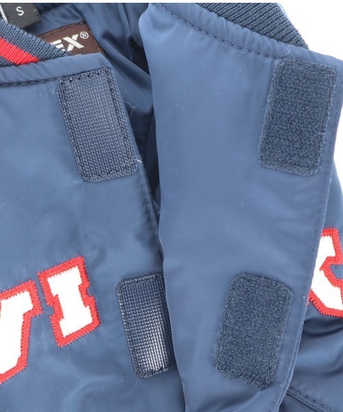 AVIREX（アヴィレックス）の「AVIREX/スタジアムジャケット（ペットウェア・メンズ・ネイビー/レッド・3M/M/3S/2L/3L/L/S/XS）」の12枚目の写真