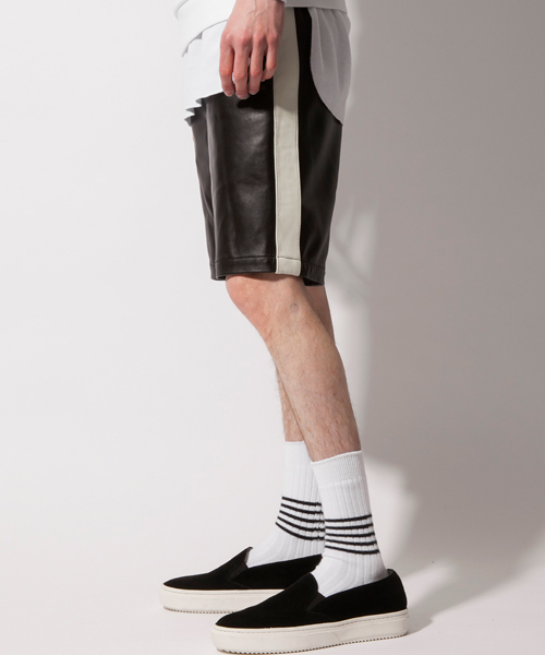 MONKEY TIME(モンキータイム)の「<monkey time> ∴ SHEEP SD/LINE SRT/ショーツ ◆(その他パンツ・メンズ・ブラック・SMALL/MEDIUM/LARGE)」の7枚目の写真