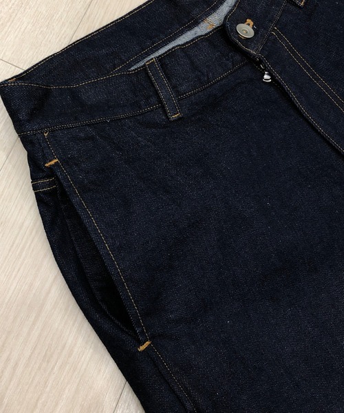 KIIT（キート）の「KIIT キート / FRONT SENTER SLIT PANTS フロントセンタースリットデニムパンツ / KIO-P96B-011（デニムパンツ・メンズ・ワンウォッシュ・2/3/1）」の4枚目の写真