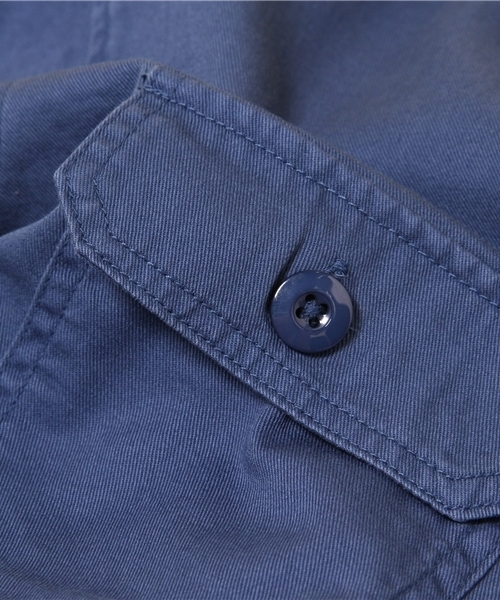 GIORDANO（ジョルダーノ）の「[GIORDANO]ミリタリーシャツ（シャツ/ブラウス・レディース・グリーン/ネイビー/カモフラージュ・FREE）」の14枚目の写真